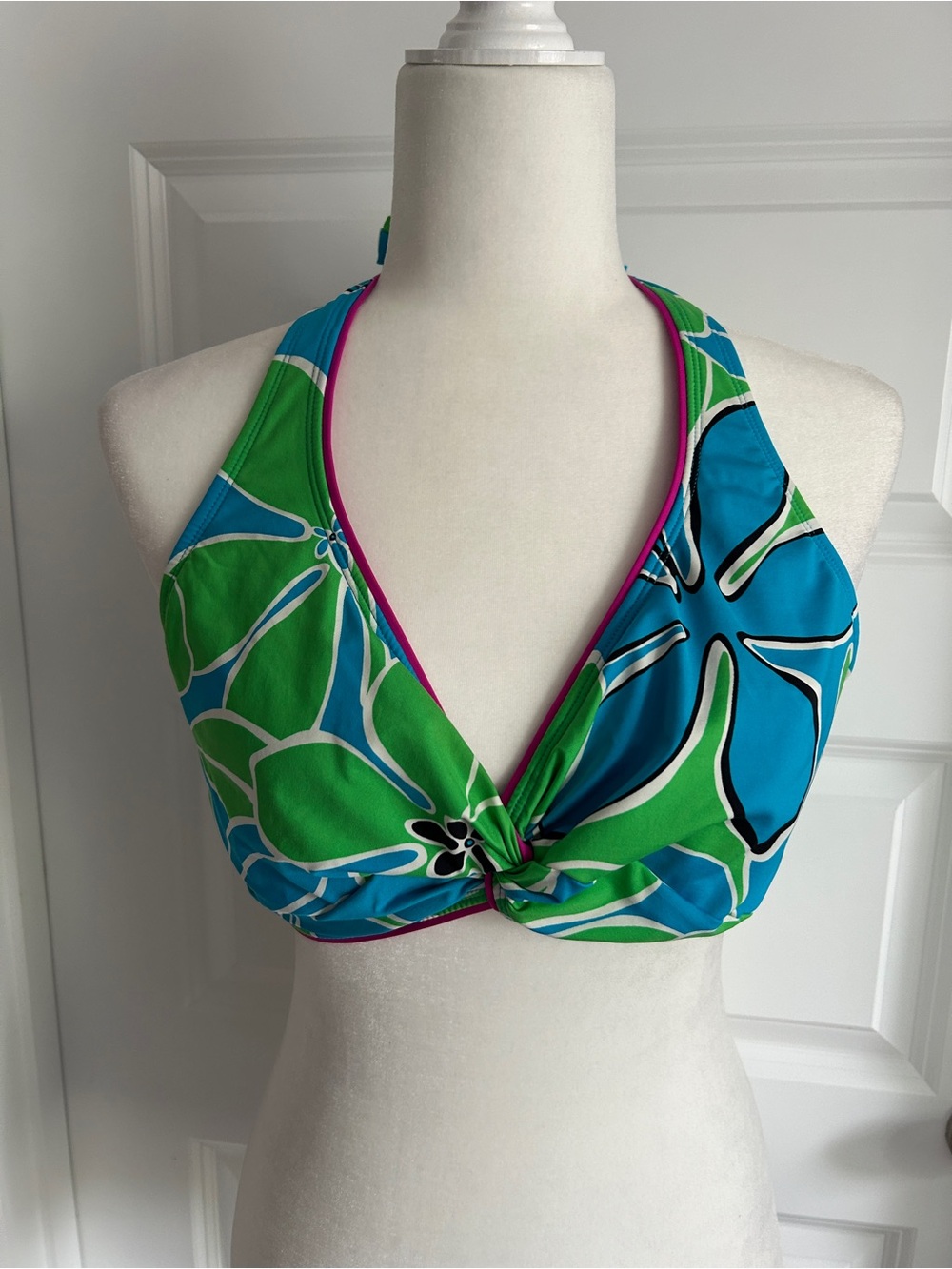 JAG Adjustable Bikini Top SZ 36 D/DD